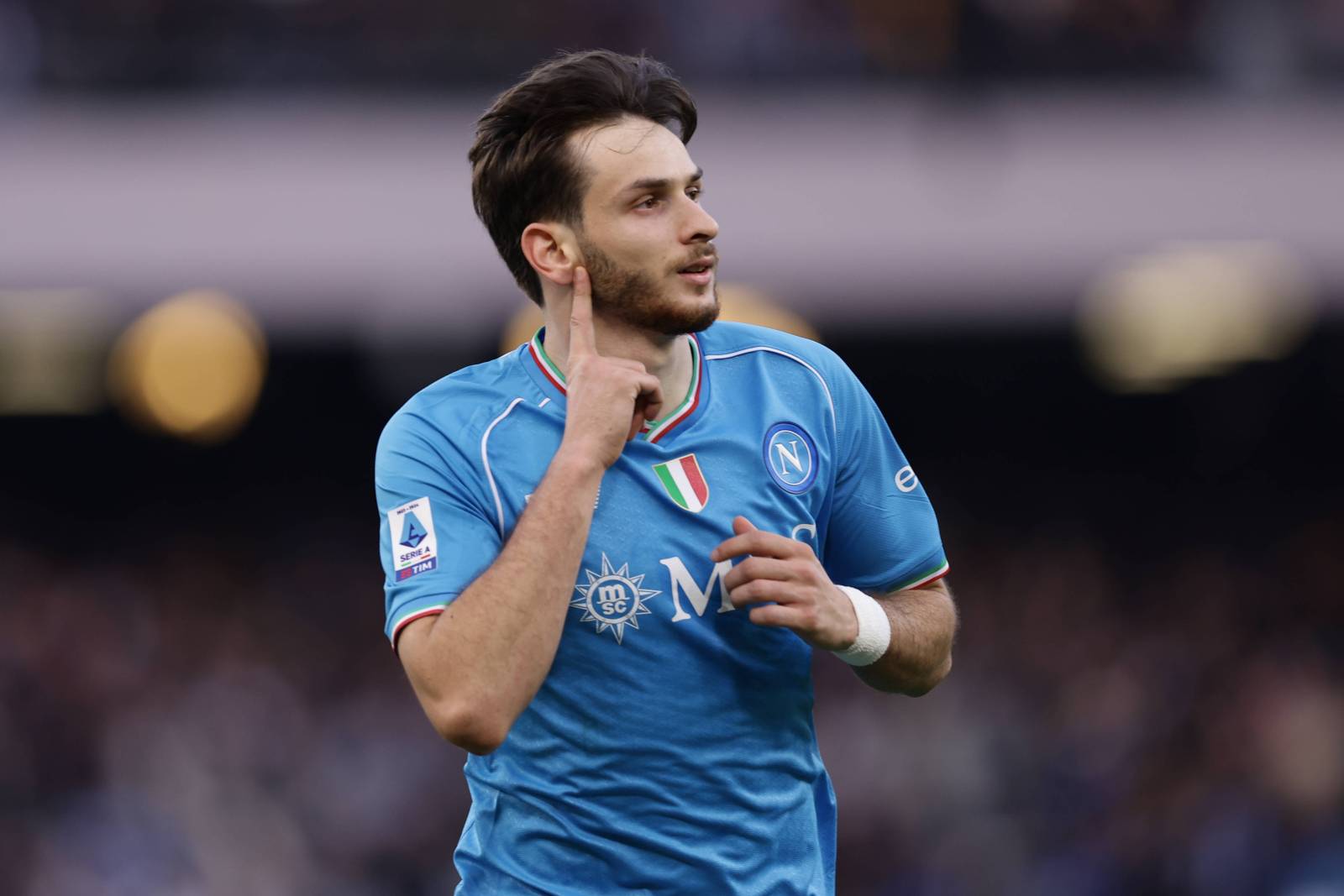 Конте недоволен ситуацией вокруг Кварацхелии