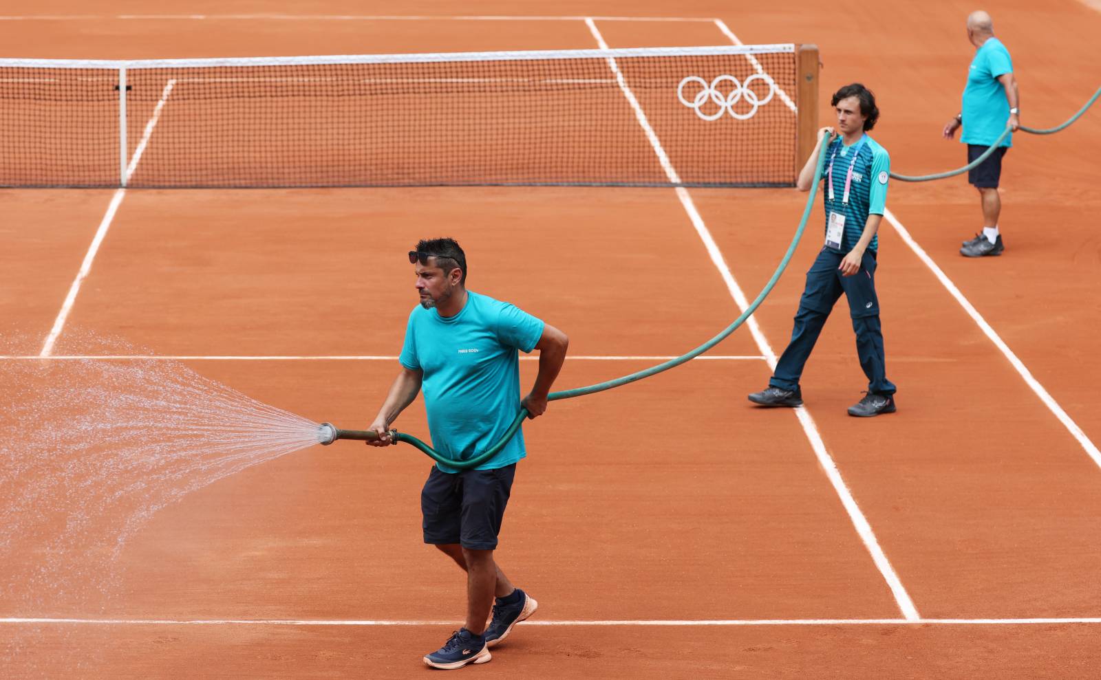 Первые теннисные матчи на Олимпиаде в Париже отложены