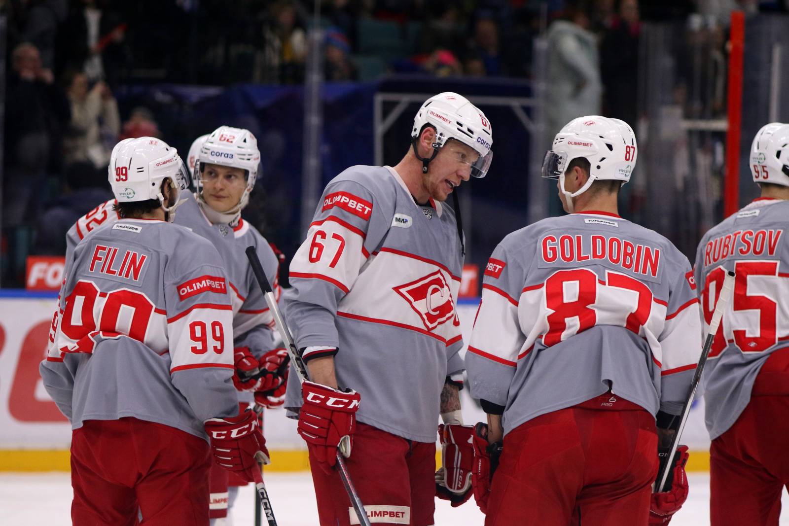 «Спартак» дожал в овертайме «Витязь» в КХЛ